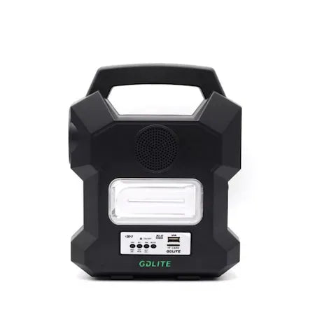 KIT Solar portabil USB, bluetooth, radio FM, MP3, 4 becuri incluse LP-0060