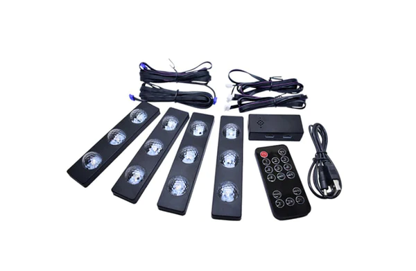 Lumini LED pentru interiorul auto DiscoDots