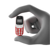Mini Telefon Dual SIM, Dimensiune ecran 0.66 Inch, Baterie 350 mAh, Bluetooth