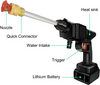 Pachet PROMO: Pistol presiune 8l/min acumulator 48V + CADOU 3 x Lampi Solare
