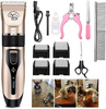 Set Pentru Ingrijirea Animalelor, Masina Profesionala De Tuns, Cu 4 Accesorii De Reglaj Si Cleste Pentru Unghii