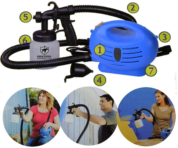 Aparat Pentru Vopsit Si Zugravit Rapid, Paint Zoom, Rezervor 600 ml + CADOU manusi de gradinarit