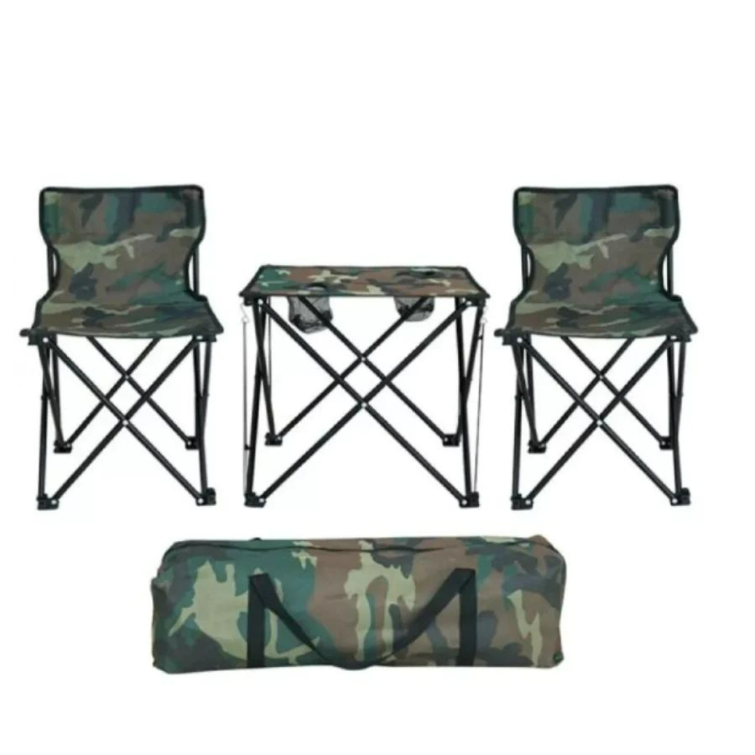 Set masa si 2 scaune pentru camping + CADOU geanta de transport