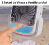 Mini Racitor Portabil Cu Apa Si Gheta Arctic Cool 360° Ideal Pentru Cort, Carucior Bebe