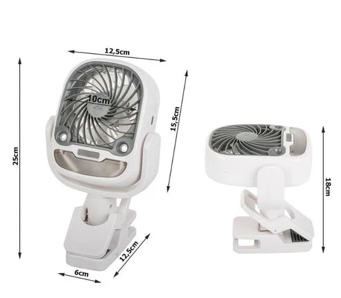 Mini Racitor Portabil Cu Apa Si Gheta Arctic Cool 360° Ideal Pentru Cort, Carucior Bebe
