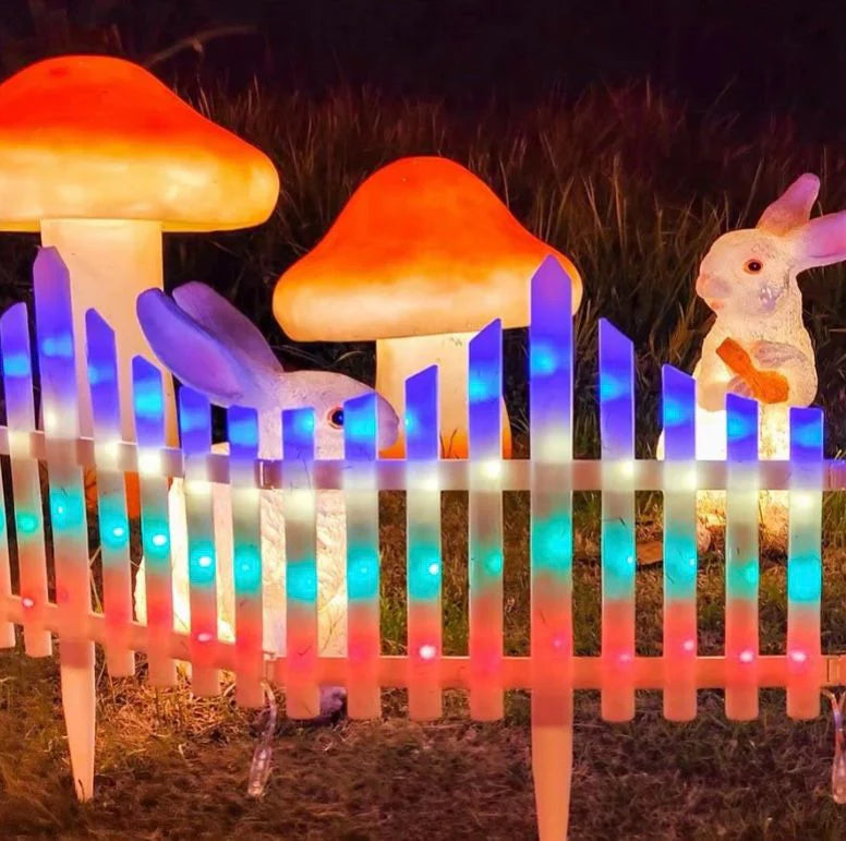 Gard Decorativ Luminos LED 3 M – Interconectabil, 160 De LED-Uri