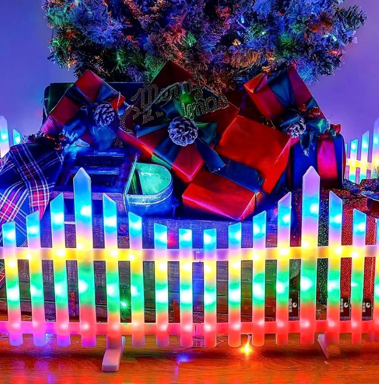 Gard Decorativ Luminos LED 3 M – Interconectabil, 160 De LED-Uri