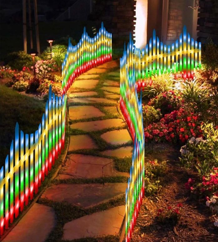 Gard Decorativ Luminos LED 3 M – Interconectabil, 160 De LED-Uri