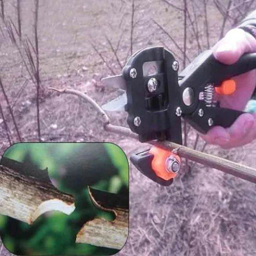 Cleste Profesional Pentru Altoit Pomi, Cu 3 Lame + Banda Pentru Altoit CADOU