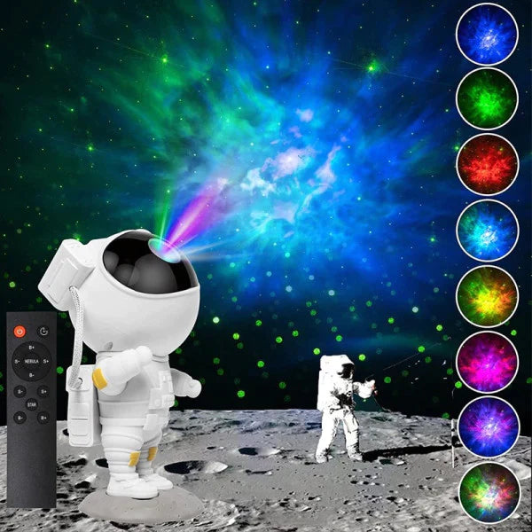 Lampa ASTRONAUT FullStar® cu proiectia galaxiei pe tavan