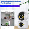 Camera De Supraveghere, Full HD, Conexiune WIFI, 2 Lentile, Senzor de Miscare, Cu Difuzor si Microfon, Rotire 360°