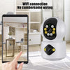 Camera De Supraveghere, Full HD, Conexiune WIFI, 2 Lentile, Senzor de Miscare, Cu Difuzor si Microfon, Rotire 360°