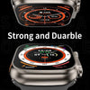 SmartWatch T800 Ultra cu Incarcator Wireless, Notificari Apel si Retele Sociale + Monitorizare Sanatate
