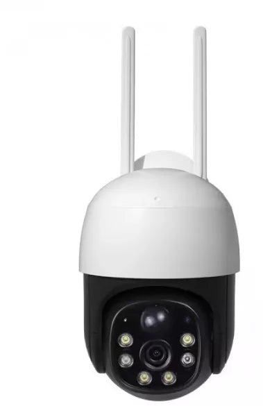 Camera de Supraveghere WiFi, Solara, Pentru Exterior, Vedere de Noapte, Grad Protectie Apa IP66, 2 Antene