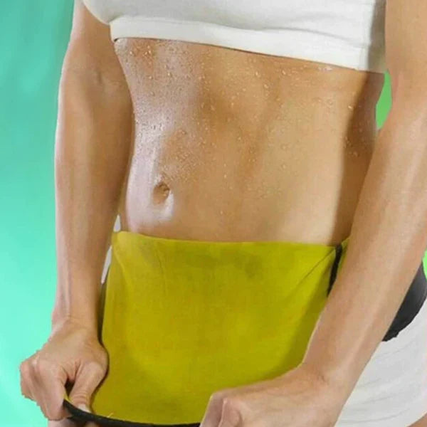 Set Fitness Din Pantaloni Si Centura Pentru Slabit , Marime S-XXL + 10 Plasturi CADOU