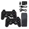 Consola jocuri tip stick, cu 10000 de jocuri incorporate, cu 2 controler wireless,  iesire HDMI, se poate conecta la TV, Box/PC/Laptop/Proiector, negru