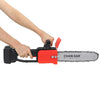 Drujba Cu Sistem de Ungere, cu 2 x Lama 26 cm (10 INCH), 2 x Lant, 2 x Acumulator 48V, Geanta de Transport CADOU