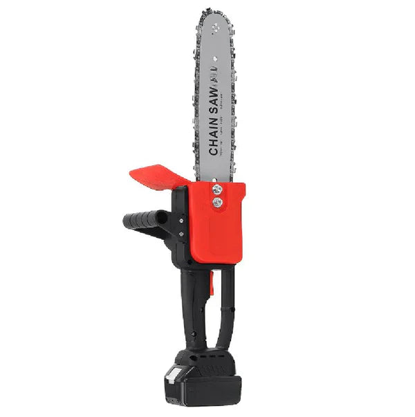 Drujba Cu Sistem de Ungere, cu 2 x Lama 26 cm (10 INCH), 2 x Lant, 2 x Acumulator 48V, Geanta de Transport CADOU