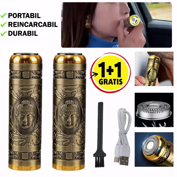 OFERTA 1+1 GRATIS: Aparat de ras profesional PORTABIL si SILENTIOS cu acumulator