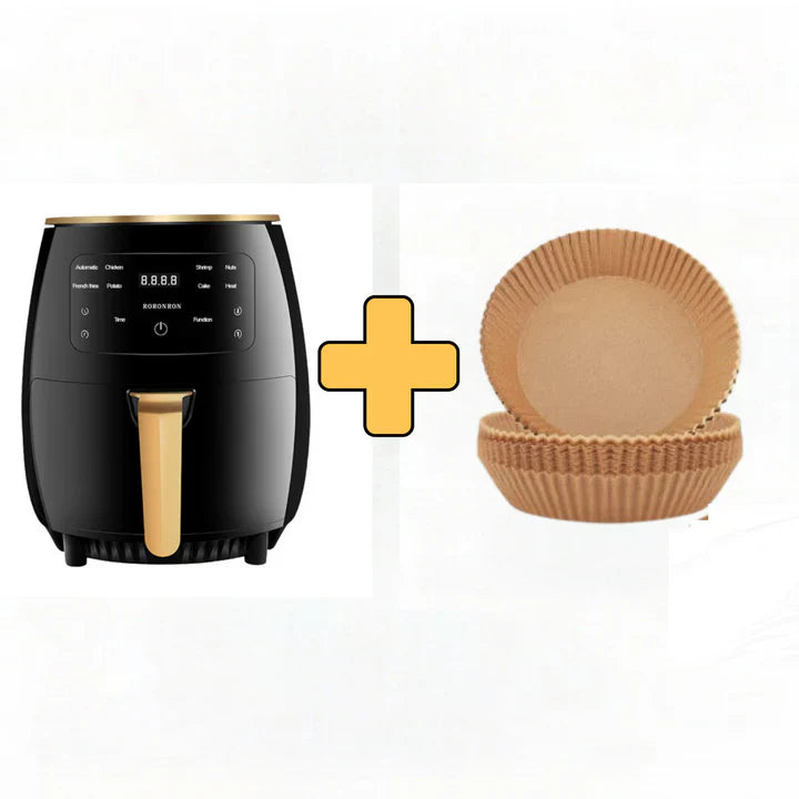 PACHET PROMO: Friteuza Air Fryer Pro 3 + 100 Hartii de Copt Cadou