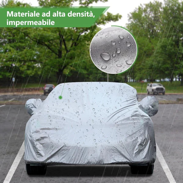 Prelata Universala Pentru Autoturisme, Acopera Complet Masina, Usor de Depozitat, Gri +CADOU SURPRIZA