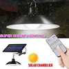 Lampa Suspendata Cu Incarcare Solara, Reglare Intensitate Lumina, Control Prin Telecomanda, Lumina Alb Rece