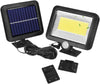 Lampa Cu Incarcare Solara, Cu Telecomanda si Senzor de Miscare, 100 LED COB + Lampa Cu Incarcare Solara 20 LED, CADOU