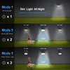 Lampa Cu Incarcare Solara, Cu Telecomanda si Senzor de Miscare, 100 LED COB + Lampa Cu Incarcare Solara 20 LED, CADOU