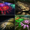 Set 2 Lampi Solare Stralucitoare, Cu Reflexii Puternice, Pentru Exterior, Rezistente La Apa, Alb Cald si Multicolor