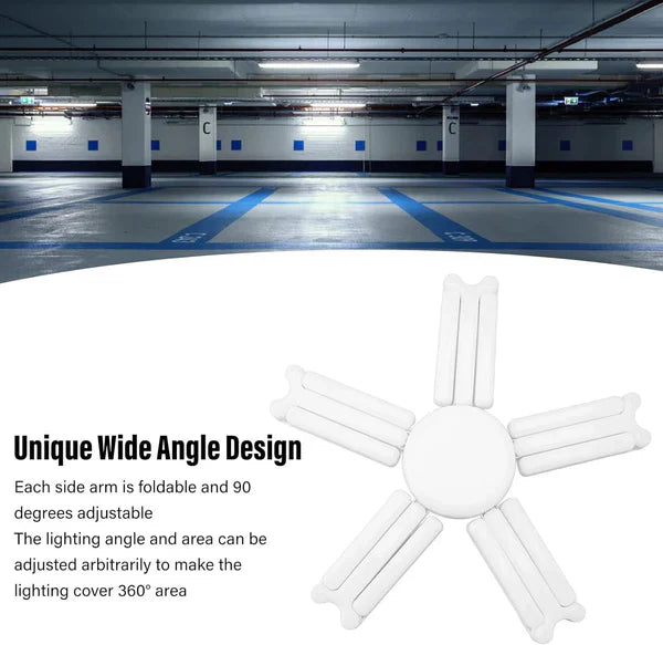 Lustra LED Super Luminoasa, Pentru Interior, Cu Brate Reglabile, Putere 60W