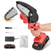 REDUCEREA ZILEI: Mini Fierastrau Electric Cu Acumulator + 1x Lant + 1x Lama de 15cm