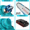 Lichidare STOC: Mini Fierastrau Electric Cu Acumulatori 48V, 2x Baterie + 2x Lant + 2x Lama, 6 Inch