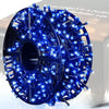 1+1 GRATIS:Instalatie De Craciun, Tip Rola, Cu 500 LED-uri Mari, Interior sau Exterior, Rezistenta La Vreme Rea, 50 m, Albastru
