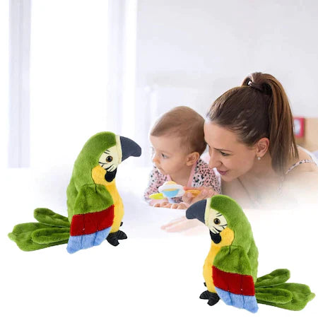 Papagal De Plus, Repeta Ce Aude, Isi Misca Aripile, Multicolor