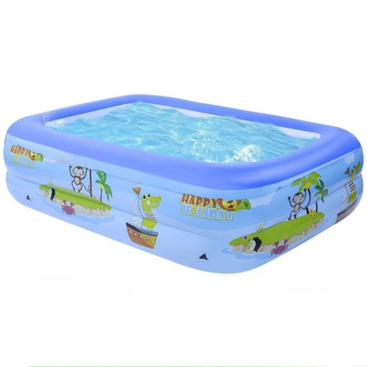 1+1 GRATIS : Piscina Gonflabila Premium ,Copii Si Adulti,115x 82x 33 cm