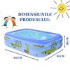 1+1 GRATIS : Piscina Gonflabila Premium ,Copii Si Adulti,115x 82x 33 cm
