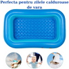 1+1 GRATIS : Piscina Gonflabila Premium ,Copii Si Adulti,115x 82x 33 cm