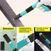 Pistol Manual Pentru Fixarea Cuielor Pe Perete  Lungime 30 cm, Calibru 7.3 cm, Pneumatic + Accesorii + Ochelari De Protectie + Cutie Transport + Set 300 Cuie CADOU