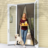 1+1 GRATIS - Plasa Pentru Usa, Impotriva Insectelor, Cu Magnet, Dimensiune 210 x 100 cm