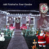 1+1 GRATIS Instalatie De Craciun, Cu Incarcare Solara, 1200 LED-uri Mari, Alb Rece, 120 m Lungime