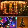 Instalatie De Craciun, Cu Incarcare Solara, 700 LED-uri Mari, Multicolor, 70 m Lungime