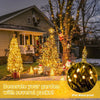 1+1 GRATIS:Instalatie De Craciun, Tip Rola, Cu 1000 LED-uri Mari, Interior sau Exterior, Rezistenta La Vreme Rea, 100 m, Alb Cald