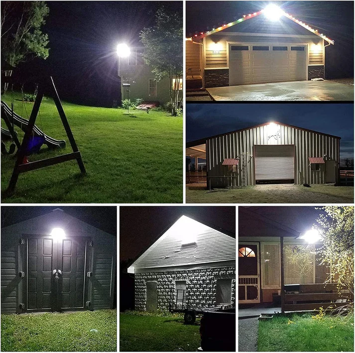 1+1 GRATIS: Proiector LED Cu Panou Solar VELORA, 100W, Control Prin Telecomanda, Senzor Crepuscular + Accesorii+Lampa Solara 100x Led CADOU