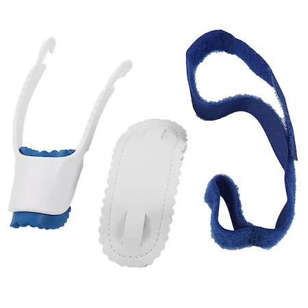 OFERTA 1+1 GRATIS: Orteza corectoare Pro Mont A pentru utilizare nocturna alb-albastru