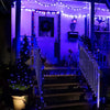 1+1 GRATIS: Instalatie De Craciun Tip Rola, 8 Jocuri De Lumini, LED-uri Mari, Rezistenta La Vreme Rea, Alimentare 220V, Interior/ Exterior