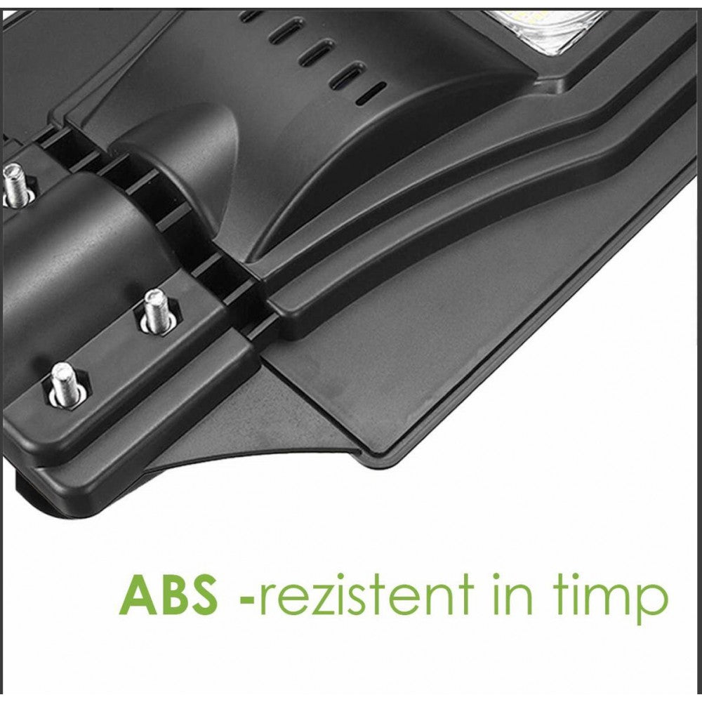 PACHET PROMOTIONAL: Stalp Stradal cu Incarcare Solara VELORA, Panou Solar Integrat, Putere Mare 800W + Stalp De Sustinere CADOU + Accesorii