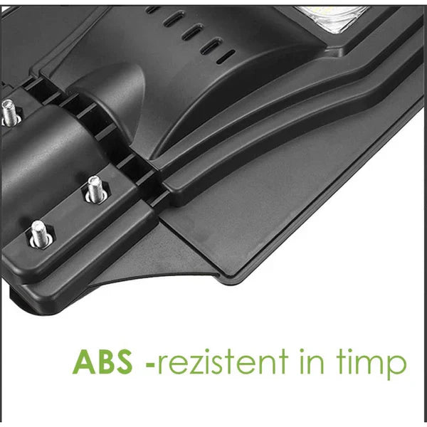 PACHET PROMOTIONAL: Stalp Stradal Cu Incarcare Solara VELORA, Panou Solar Integrat,  Putere Mare 1000W + Stalp De Sustinere CADOU + Acesorii