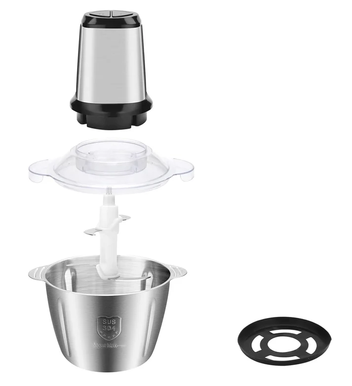 Tocator Electric Multifunctional,Capacitate 5L, Pentru Carne, Fructe si Legume, Bol Din Inox,Putere 500W