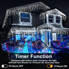 1+1 GRATIS: Instalatie de Craciun, Tip Turturi, 8 Jocuri de Lumini, Interior sau Exterior, 12m