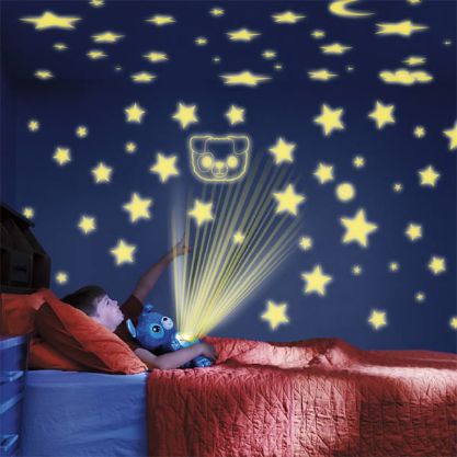 Unicorn De Plus, Cu Functie De Lampa De Noapte, Model Cer Instelat